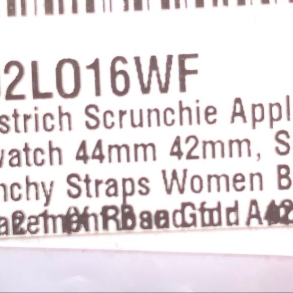 Pink scrunchie smart watch replacement band - Picture 3 of 4